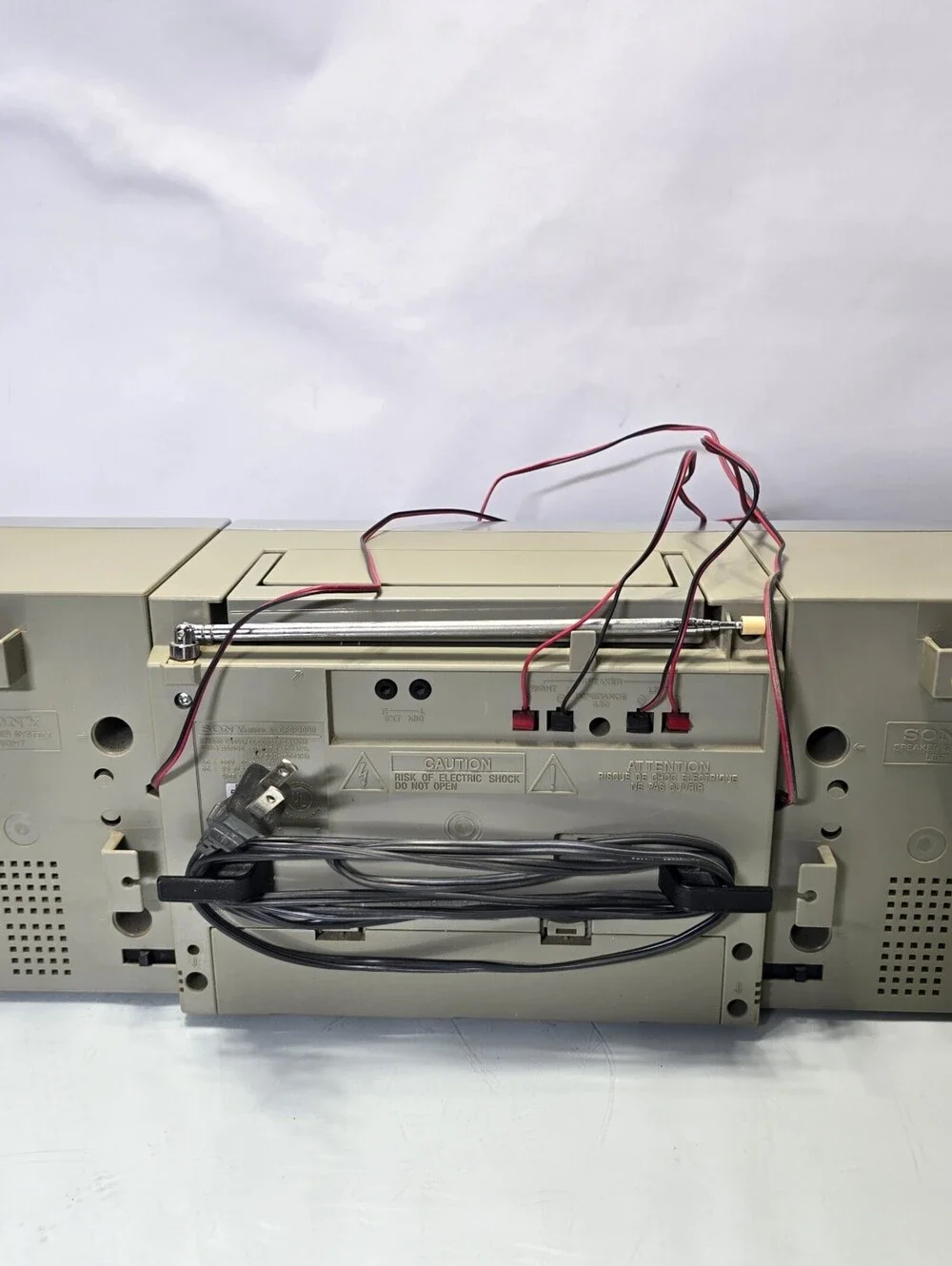 Sony CFS-3000 Stereo Boombox 1980s Tape Cassette AM/FM Radio Exellent Working
